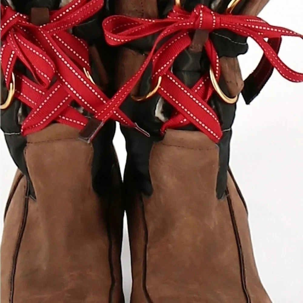Sperry Leather Shearling Boots